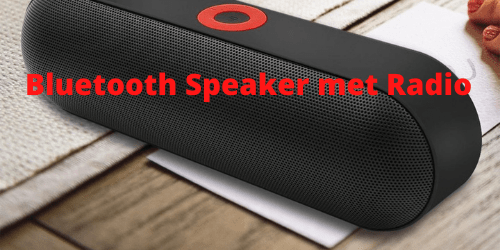 Bluetooth Speaker met Radio