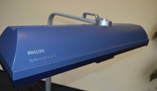 Philips SunMobile 824 zonnehemel