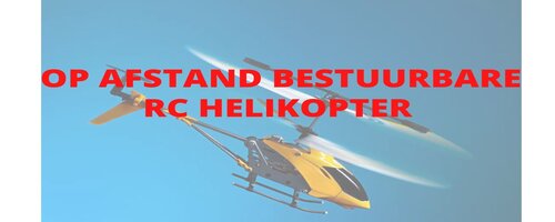 RC helikopter Header