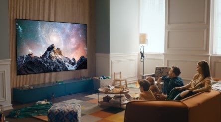 Kijkafstand 100 inch TV
