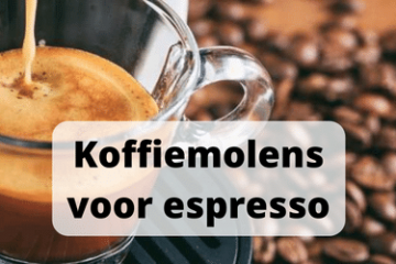 Koffiemolens voor espresso