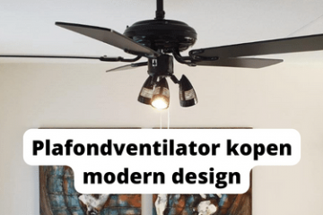 Plafondventilator kopen modern design
