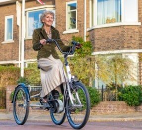 Elektrische driewieler fiets