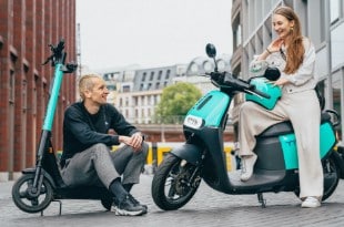 Elektrische step en scooter