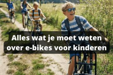 e-bikes voor kinderen