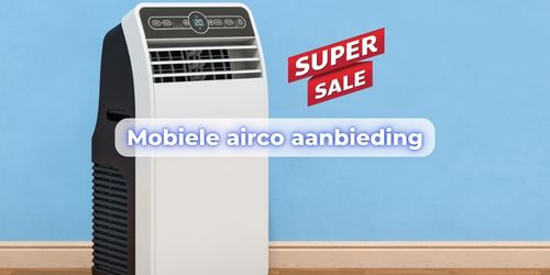 Mobiele airco aanbieding