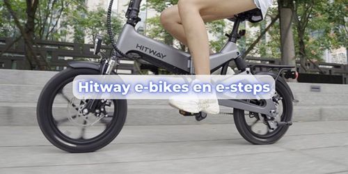 hitway elektrische fiets e-steps