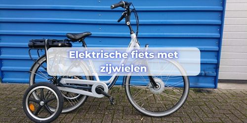 elektrische fiets met zijwielen