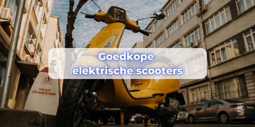 goedkope elektrische scooter