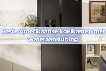 amerikaanse koelkast met waterreservoir