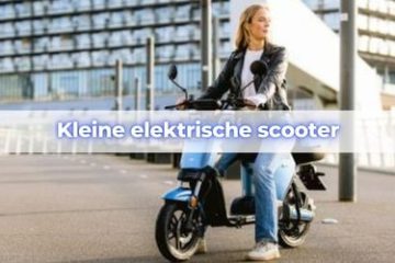 kleine elektrische scooter