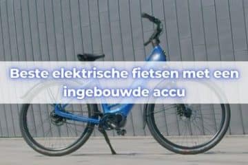 elektrische fiets met accu in frame