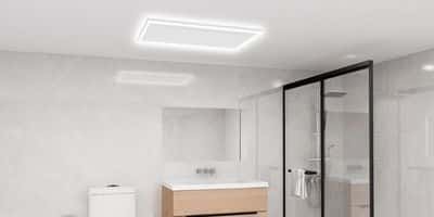 infrarood paneel plafond badkamer met verlichting