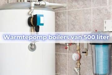 warmtepomp boiler 500 liter